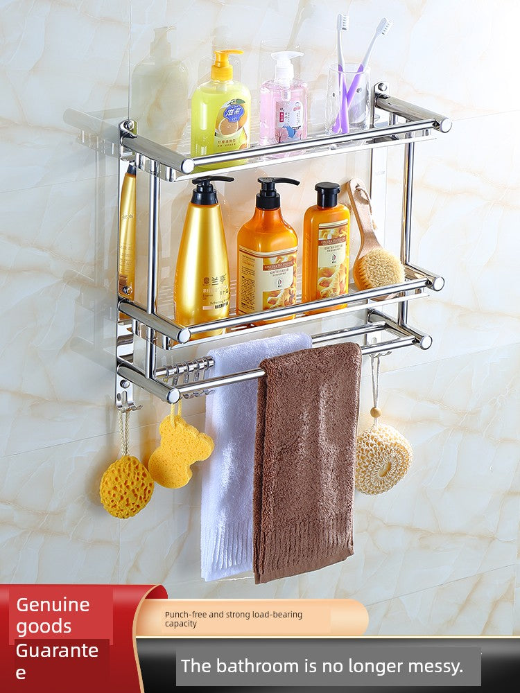 Punch-Free Draining Stainless Steel Wash Table Rack