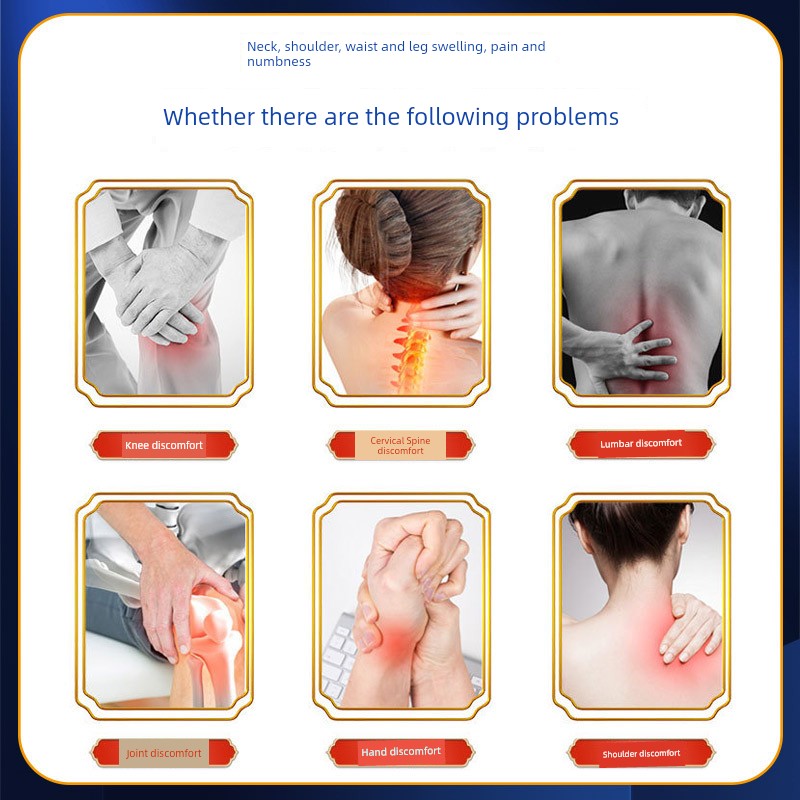 Relaxing Muscles Knee Joint Menisci Lumbar Spine Blood Circulation Activating Plaster