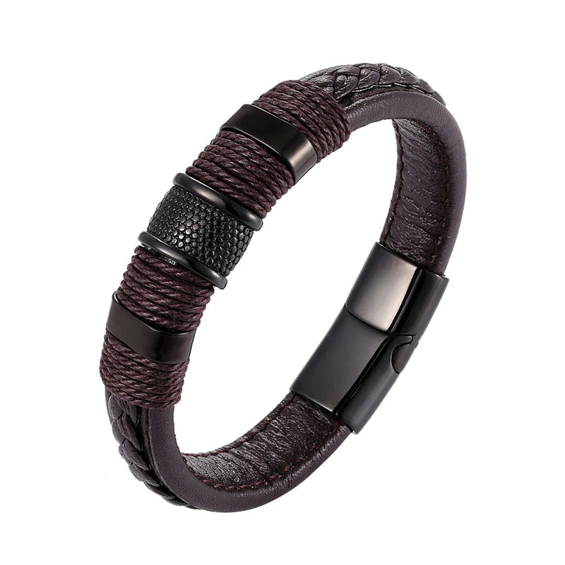 "Retro European & American Men's Bracelet