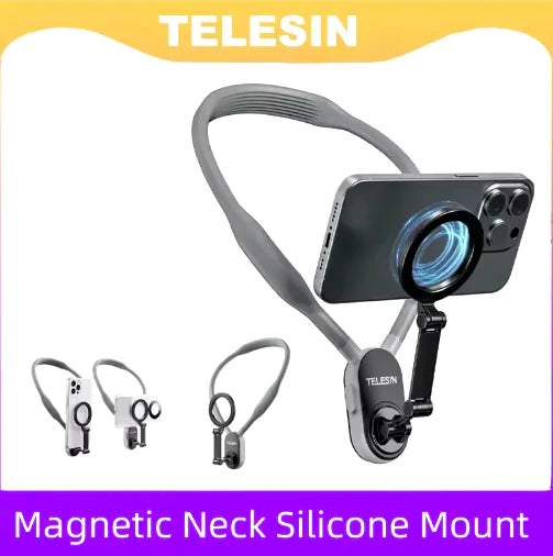 Soporte magnético para colgar el teléfono en el cuello