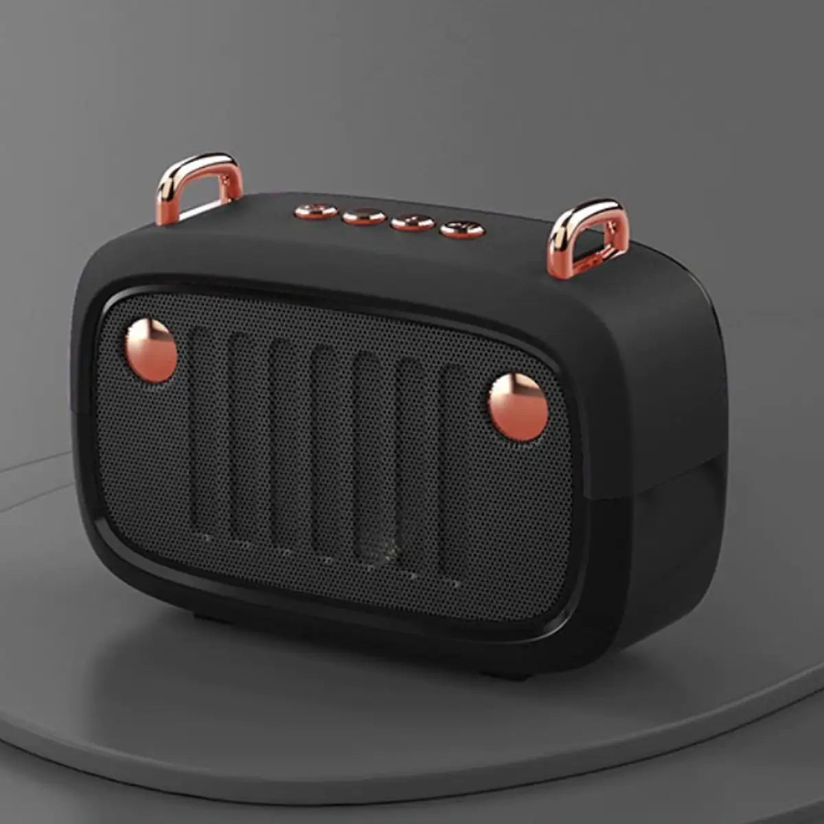 Radio FM et haut-parleur Bluetooth au look rétro