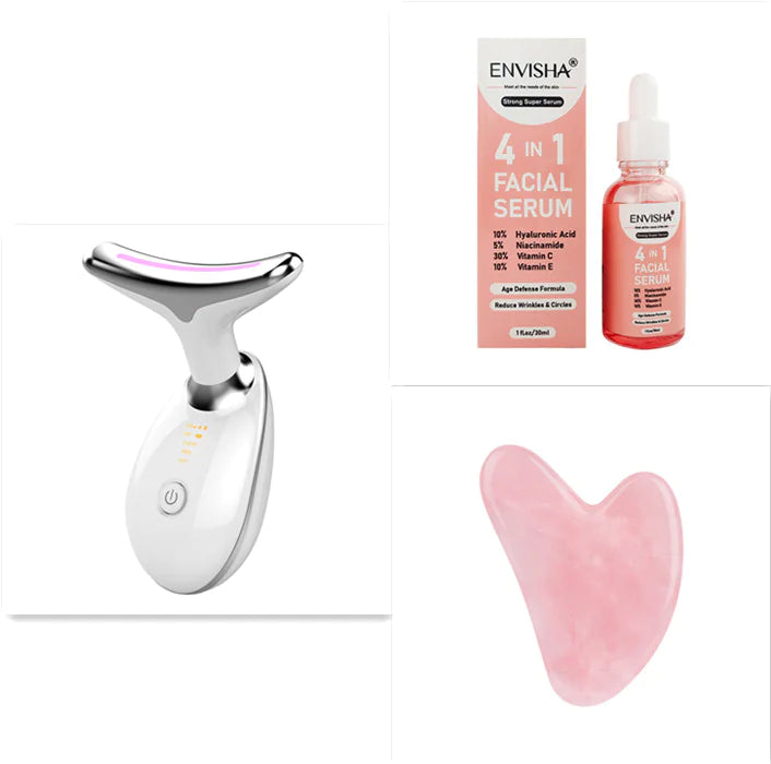 Masseur thermique EMS pour le cou et le visage