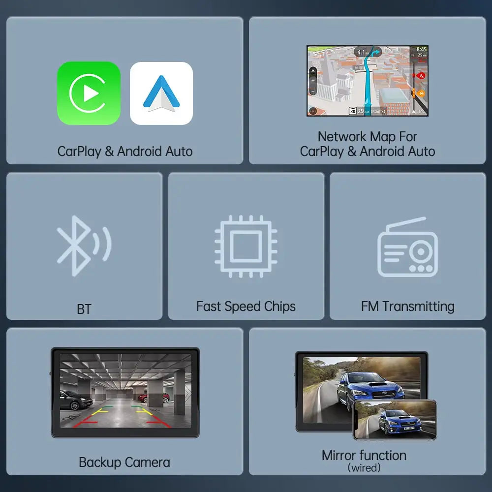 Reproductor de vídeo multimedia para coche