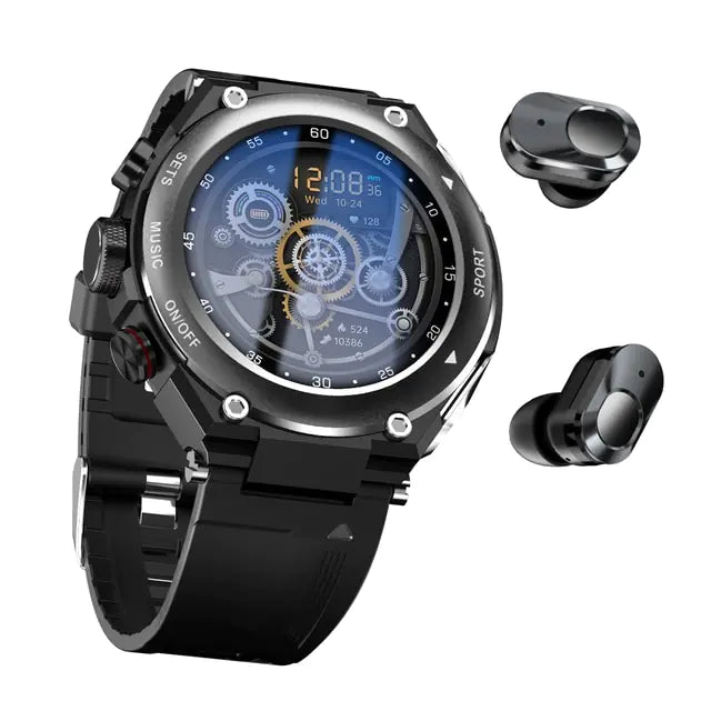 Reloj inteligente con auriculares