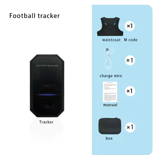 Rastreador GPS de fútbol Action Tracer Elite y sistema de mapa de calor de rendimiento