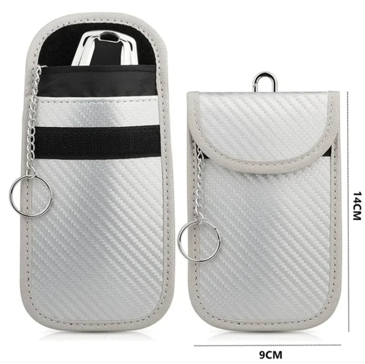 Funda protectora de llaves con bloqueo de señal RFID