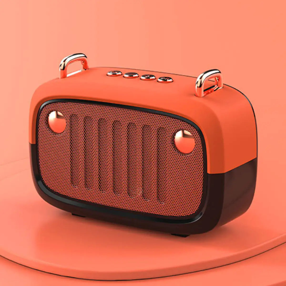 Radio FM et haut-parleur Bluetooth au look rétro