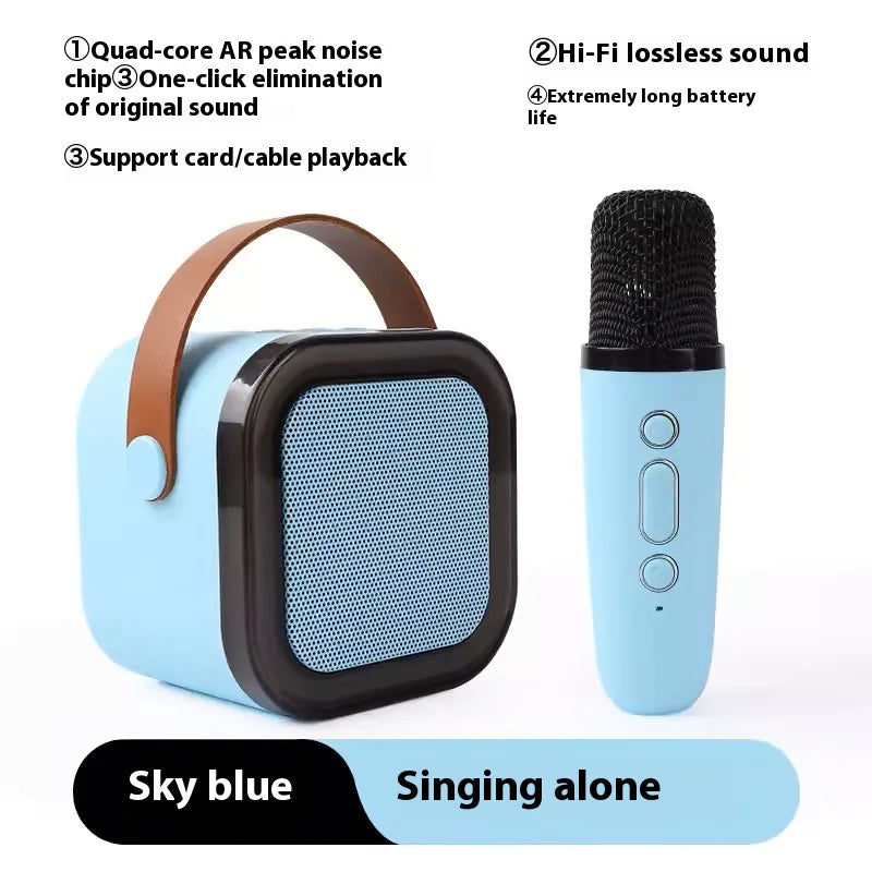 Mini micrófono inalámbrico Bluetooth y máquina KTV