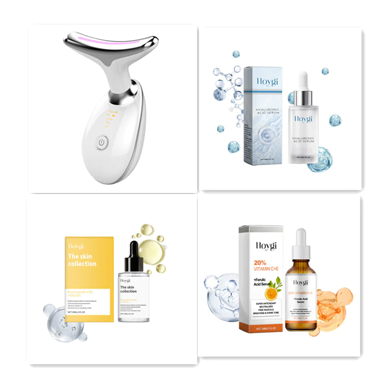 Masseur thermique EMS pour le cou et le visage