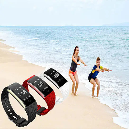 SmartFit Resurge: reloj deportivo resistente al agua con monitor de actividad y frecuencia cardíaca y recordatorio de mensajes