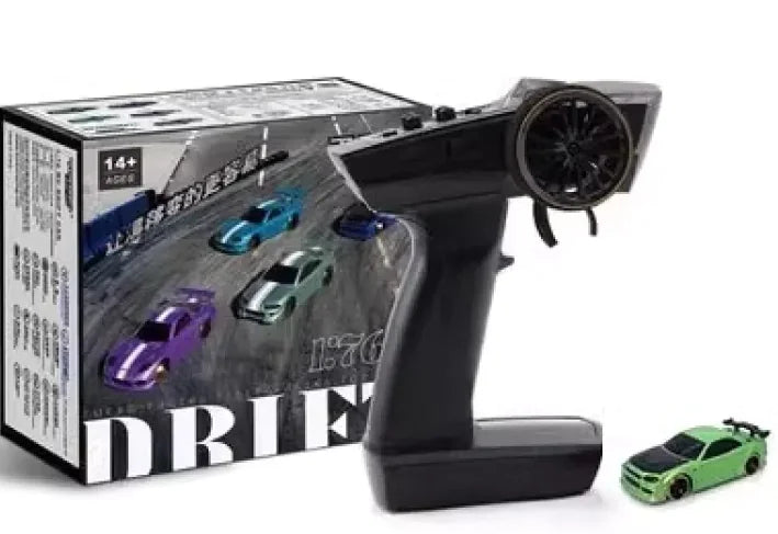 TURBO RACING MINI RC Coche de control remoto eléctrico Modelo de carreras de derrape Juguetes de escritorio para niños adultos