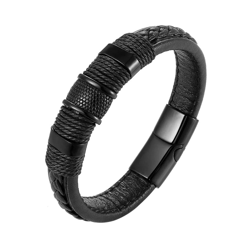 "Retro European & American Men's Bracelet