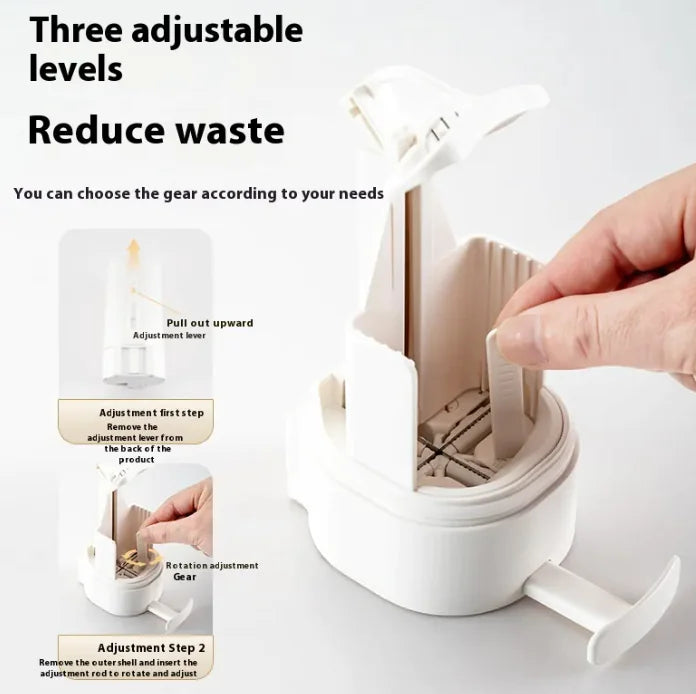 Caja de jabón sin perforaciones