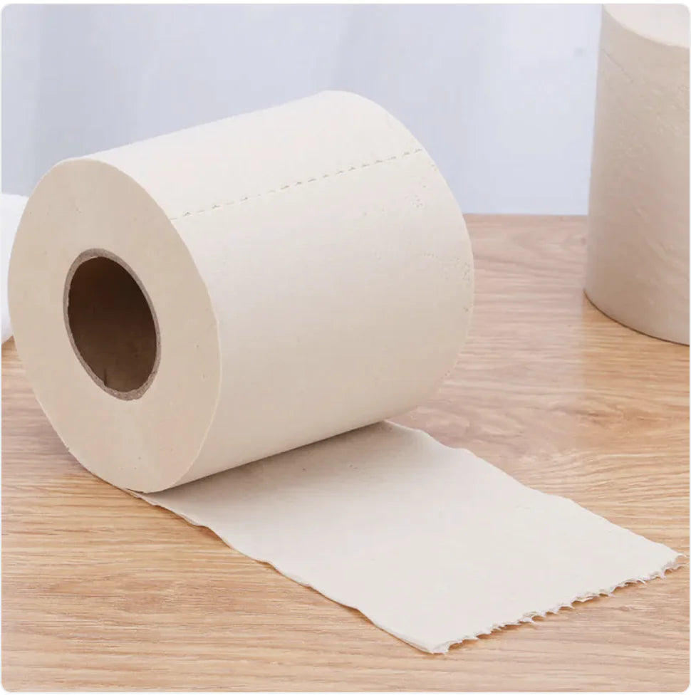 Rollos de papel higiénico grueso de 4 capas
