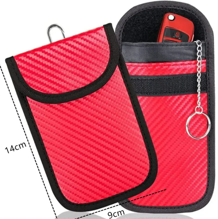 Funda protectora de llaves con bloqueo de señal RFID