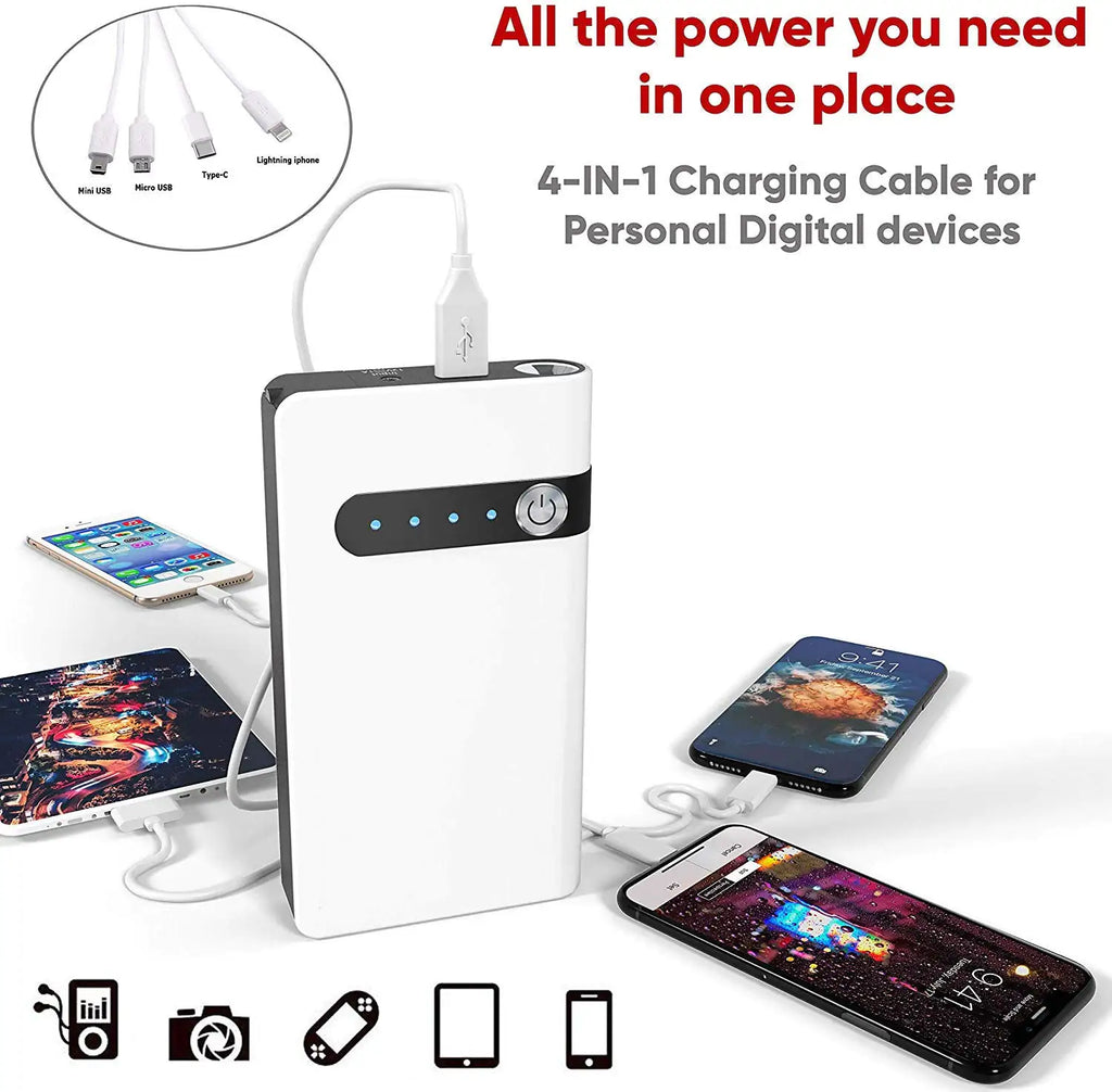 Démarreur de voiture Super Boost et chargeur d'alimentation pour tout gadget