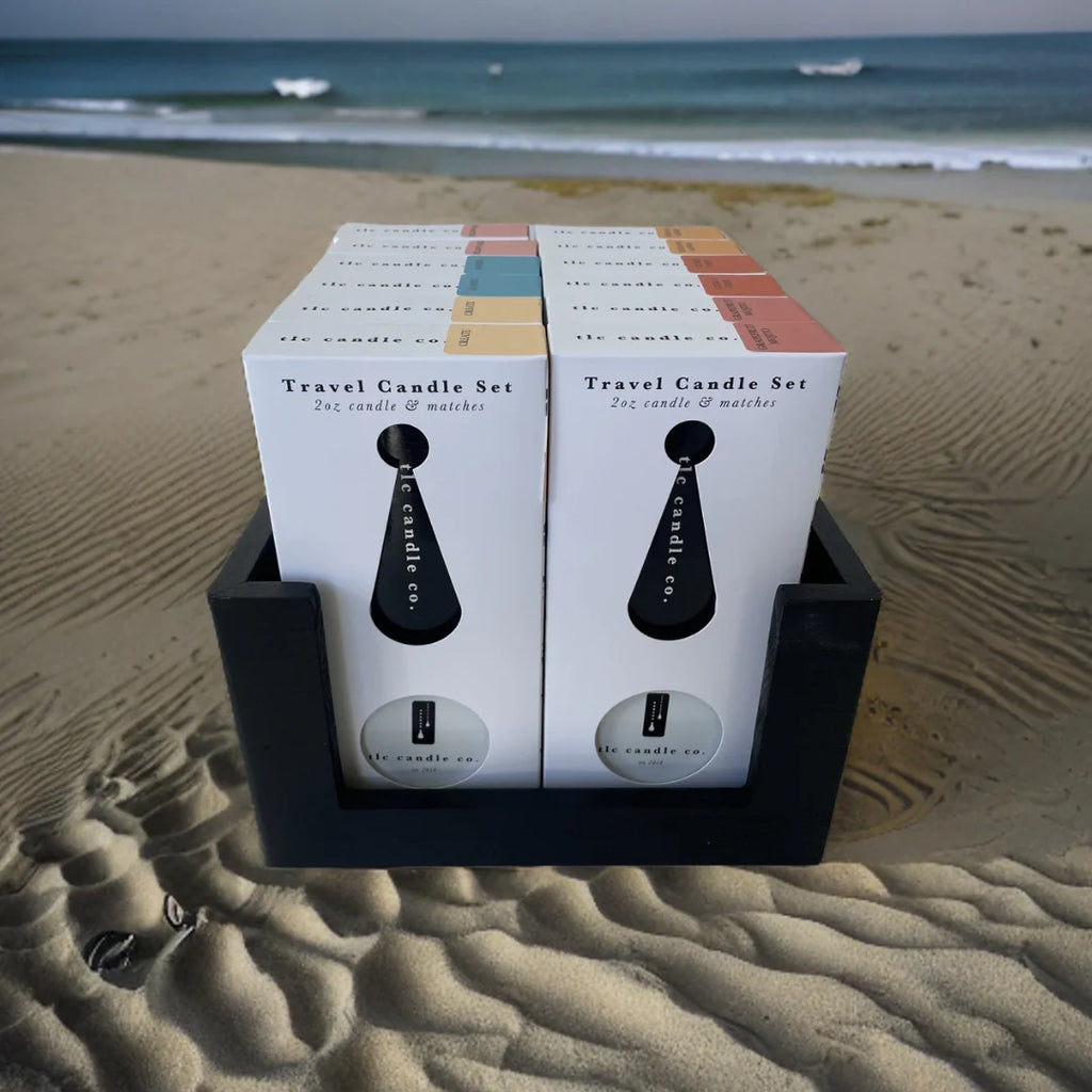Juego de velas de viaje "Coastal" (12)