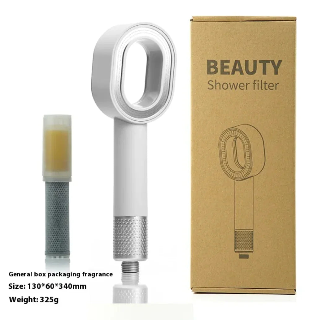 Juego de regalo de cabezal de ducha con aromaterapia