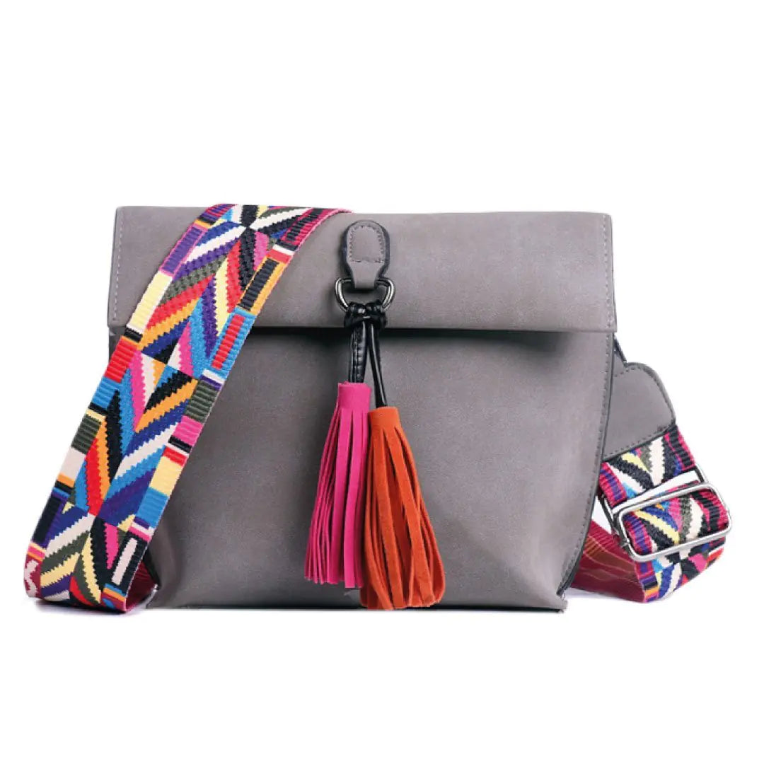 Bolso bandolera Brandy - Gris