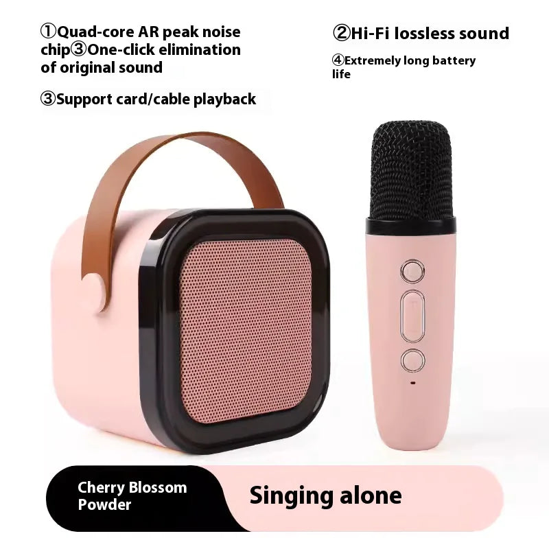Mini micrófono inalámbrico Bluetooth y máquina KTV