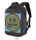 Mochila con píxeles LED inteligentes