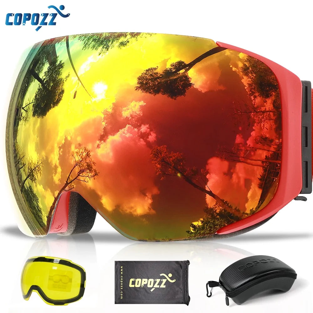 Gafas de esquí magnéticas