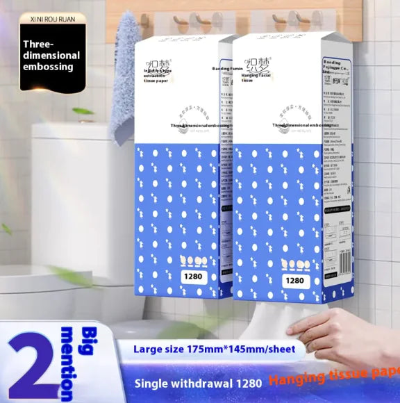 Extracción de papel colgante para el hogar
