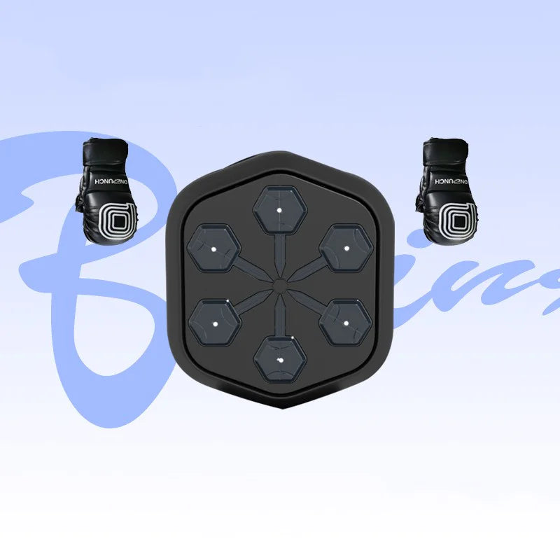 Entrenador de boxeo sincronizado con música