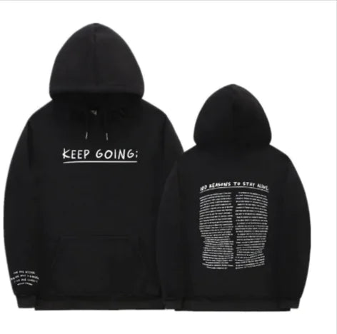"Women’s Letter Print Hooded Sweatshirt with Drawstring, Pockets, and Long Sleeves – Stylish Sports Hoodie"