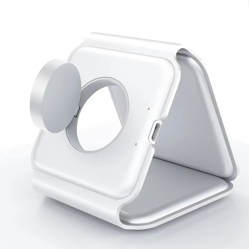 Soporte para teléfono móvil plegable con carga inalámbrica magnética 3 en 1