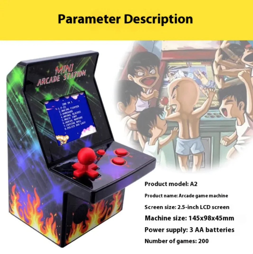 Mini consola de juegos arcade portátil