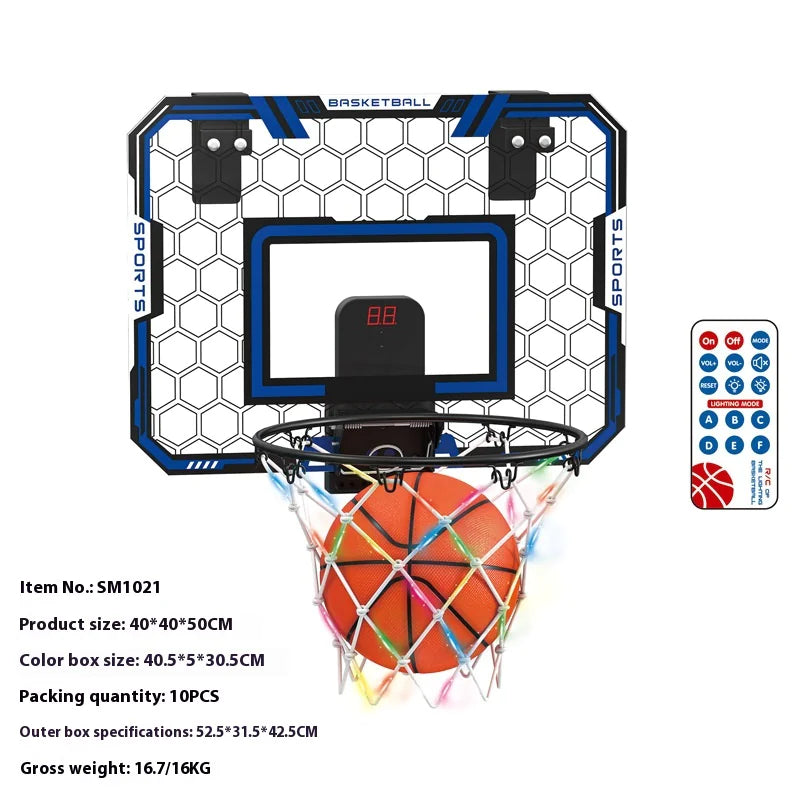 Canasta de baloncesto de interior para niños