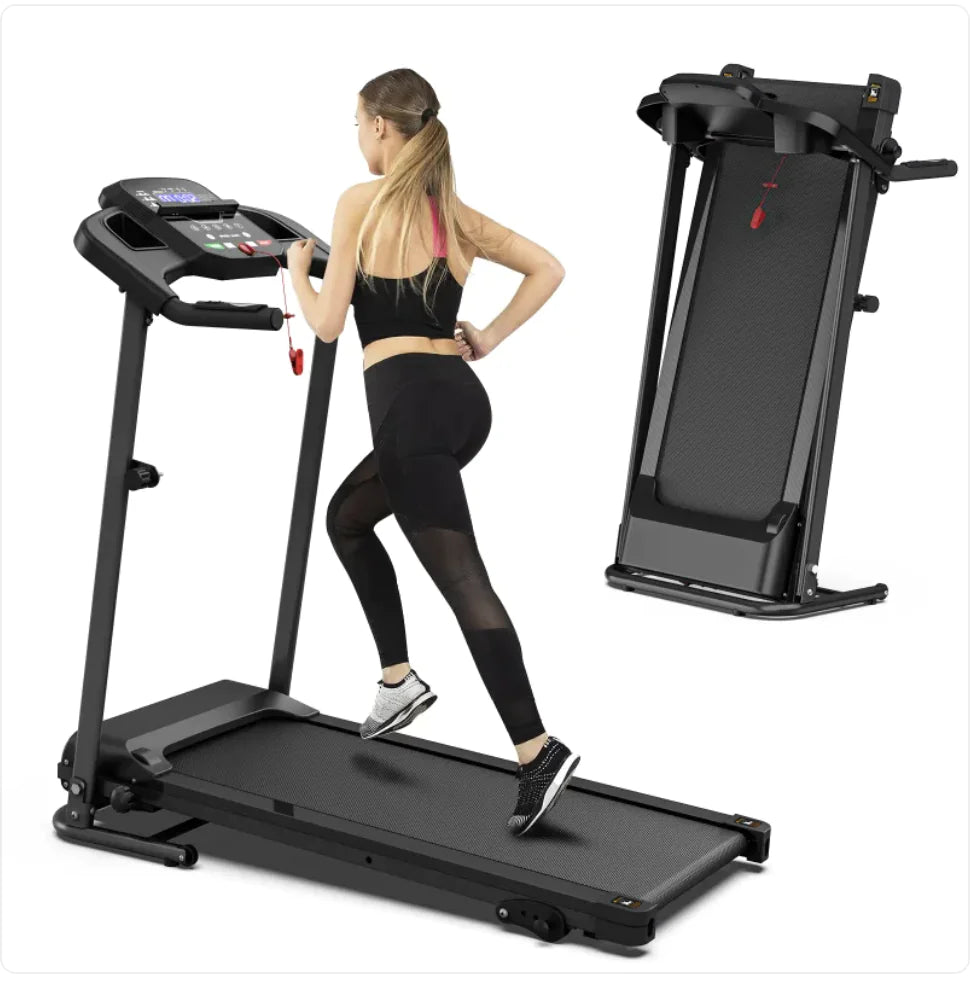 Cinta de correr plegable con sensor de pulso