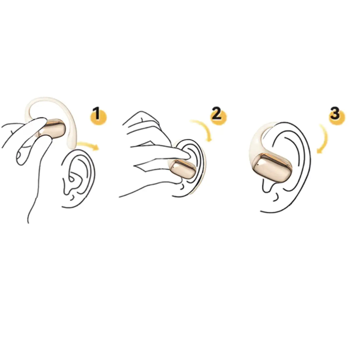 Super Stereo Over The Ears Bluetooth Earphones