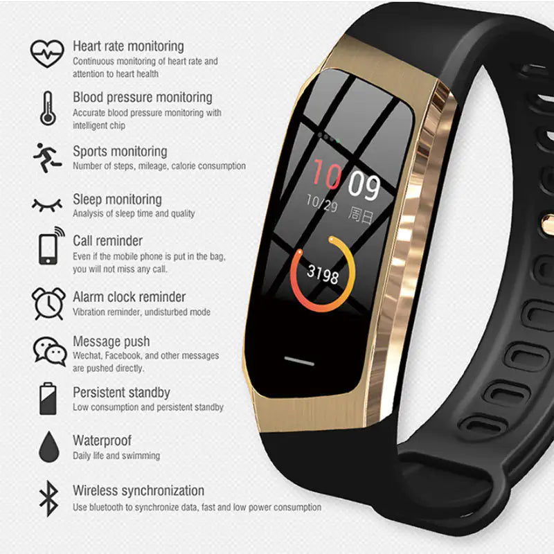 Montre intelligente urbaine et tracker de bien-être