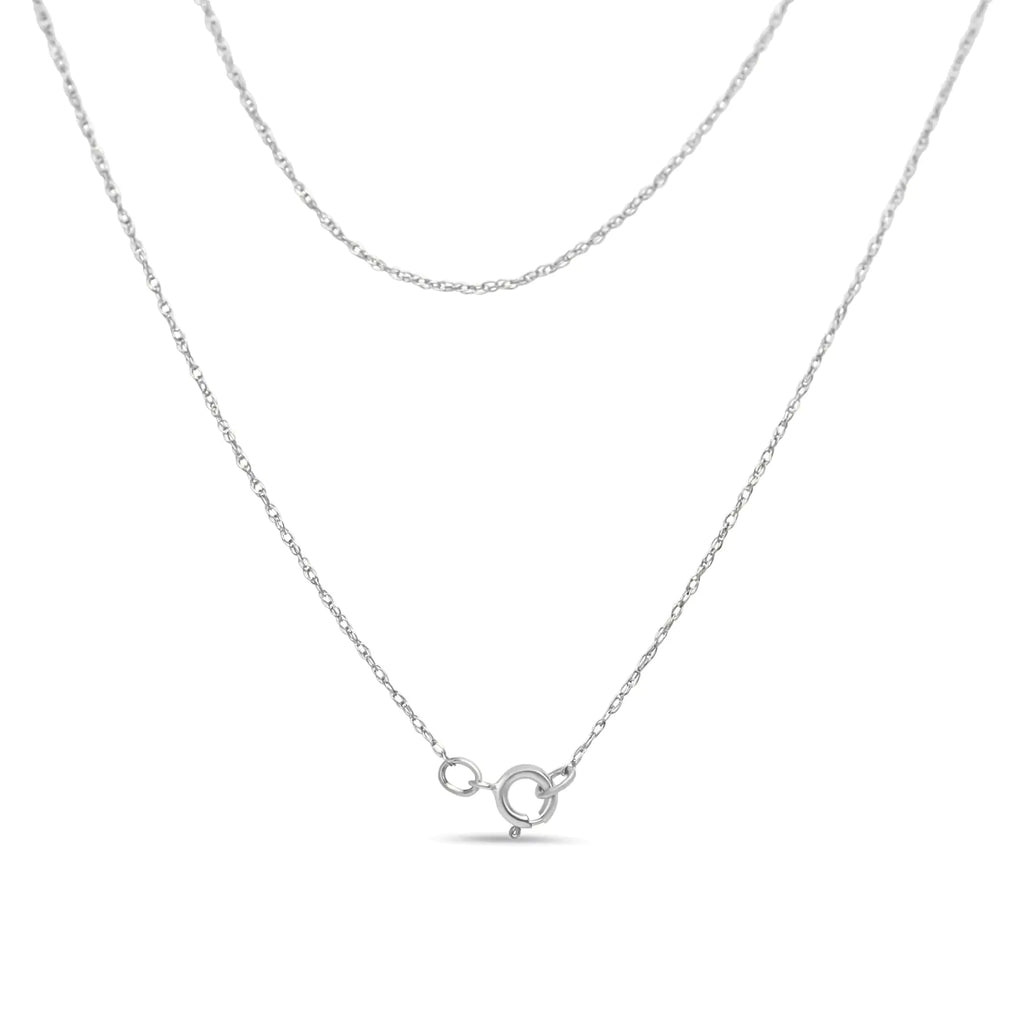 Collier avec pendentif en forme de cœur ajouré à double rangée de diamants de 1/2 ct en argent sterling 925 de 45,7 cm (couleur IJ, clarté I3)