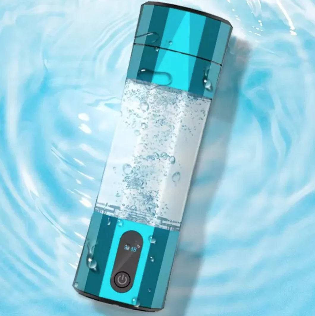 Vaso de agua hidrogenada