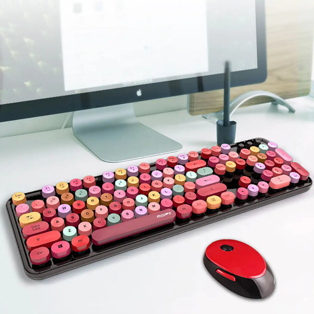 Conjunto de teclado y ratón inalámbricos Spring Multi